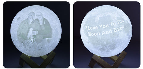 Customized 3D Moon Lamp