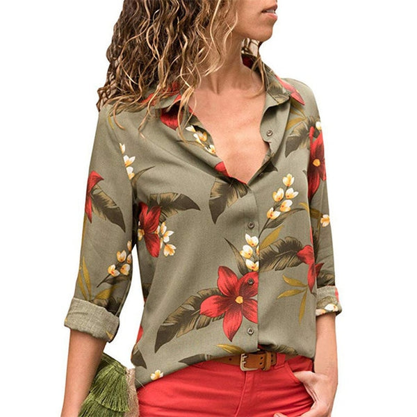 Women Blouses Long Sleeves