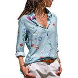 Women Blouses Long Sleeves