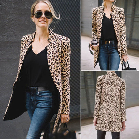 Women's Leopard Jacket