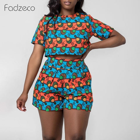 Dashiki Print Jumpsuit