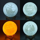 Customized 3D Moon Lamp